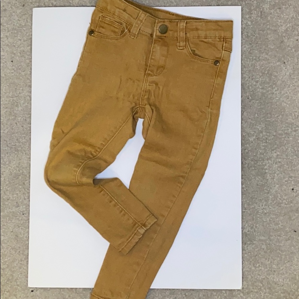 Mustard colored jeans